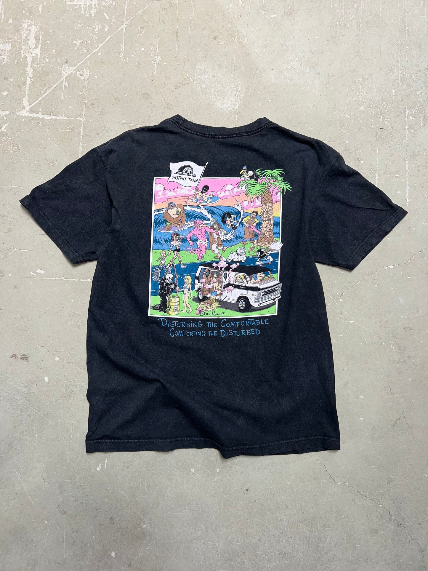 00s Sketchy Tank Skate T-Shrit
