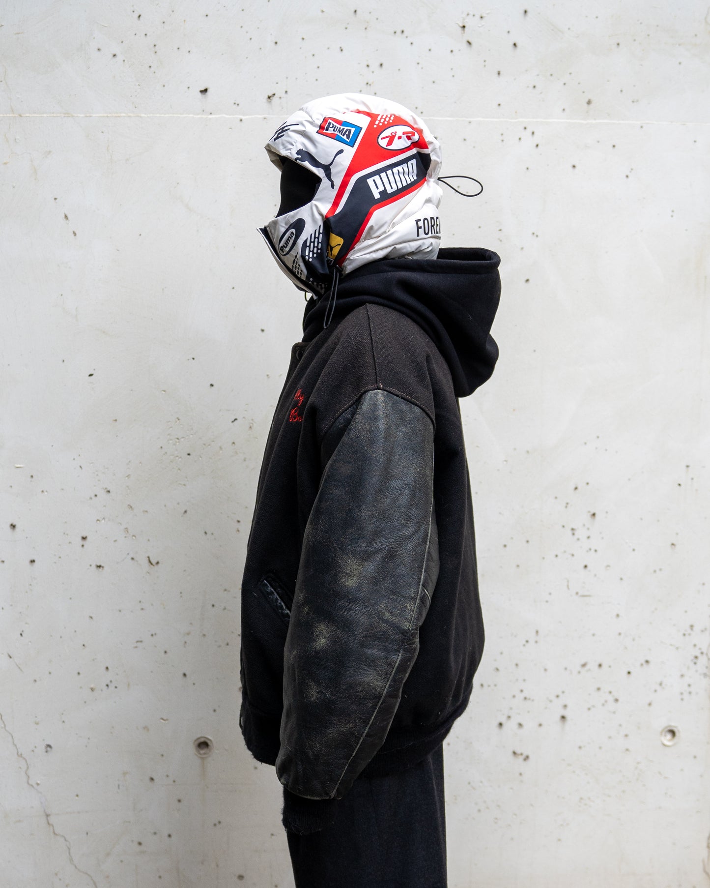 Billy Bob Leather Varsity Jacket