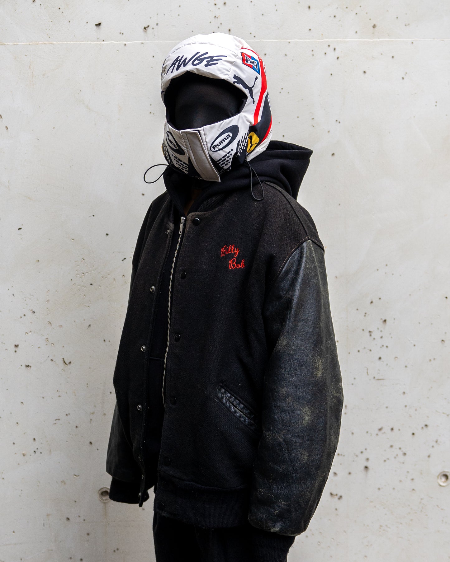 Billy Bob Leather Varsity Jacket