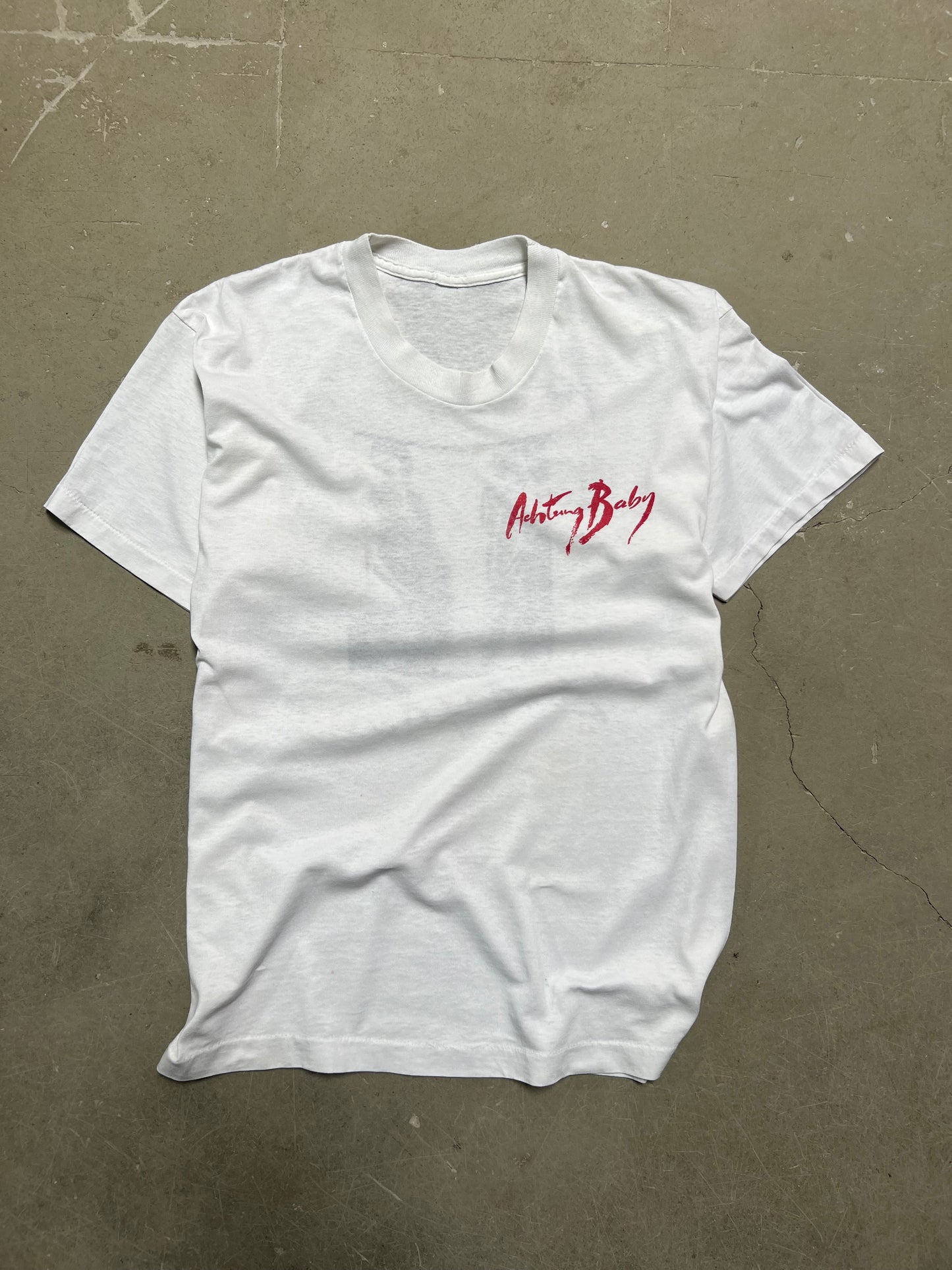Vintage 1992 U2 Single Stitch Band Shirts
