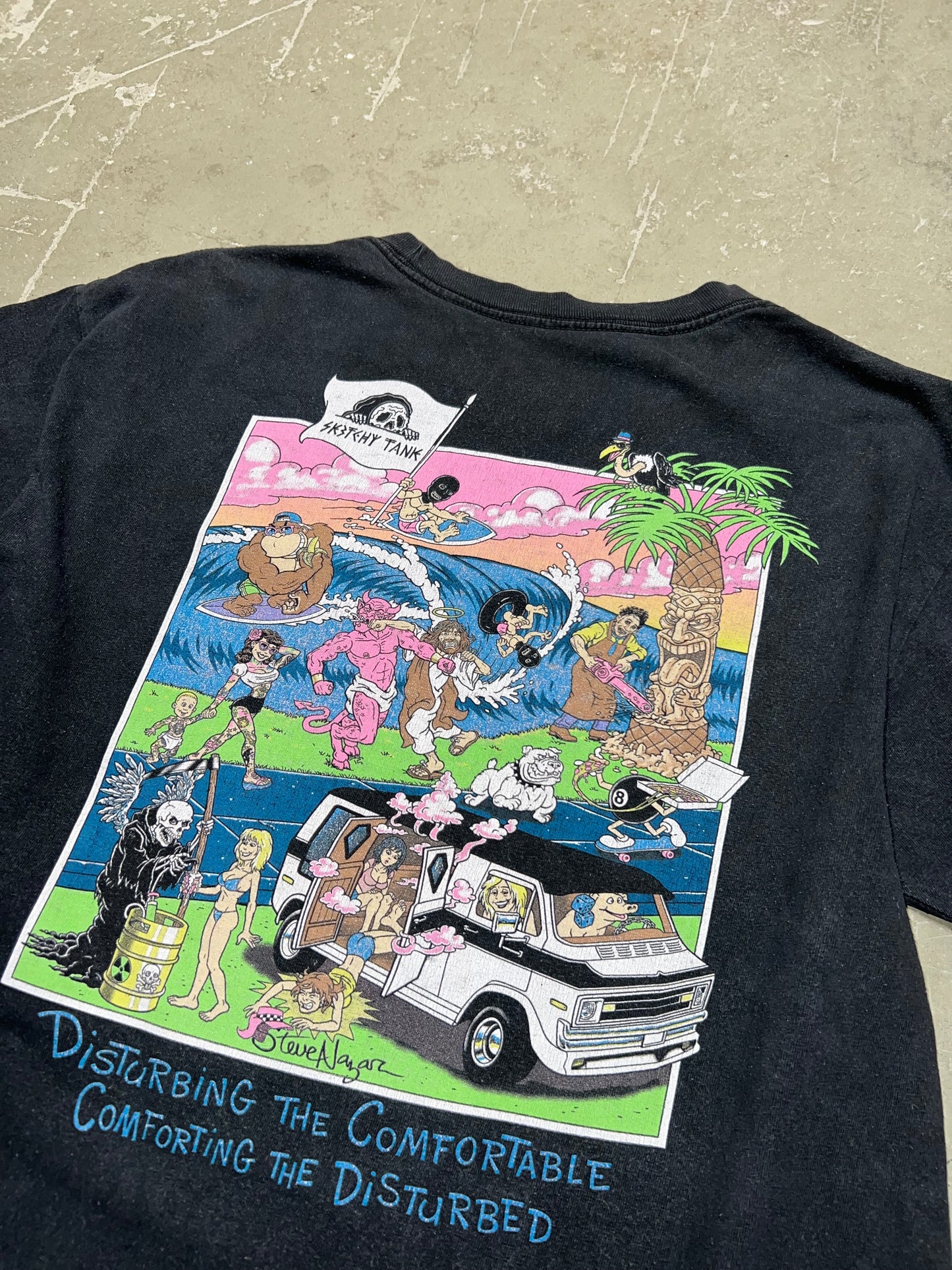 00s Sketchy Tank Skate T-Shrit