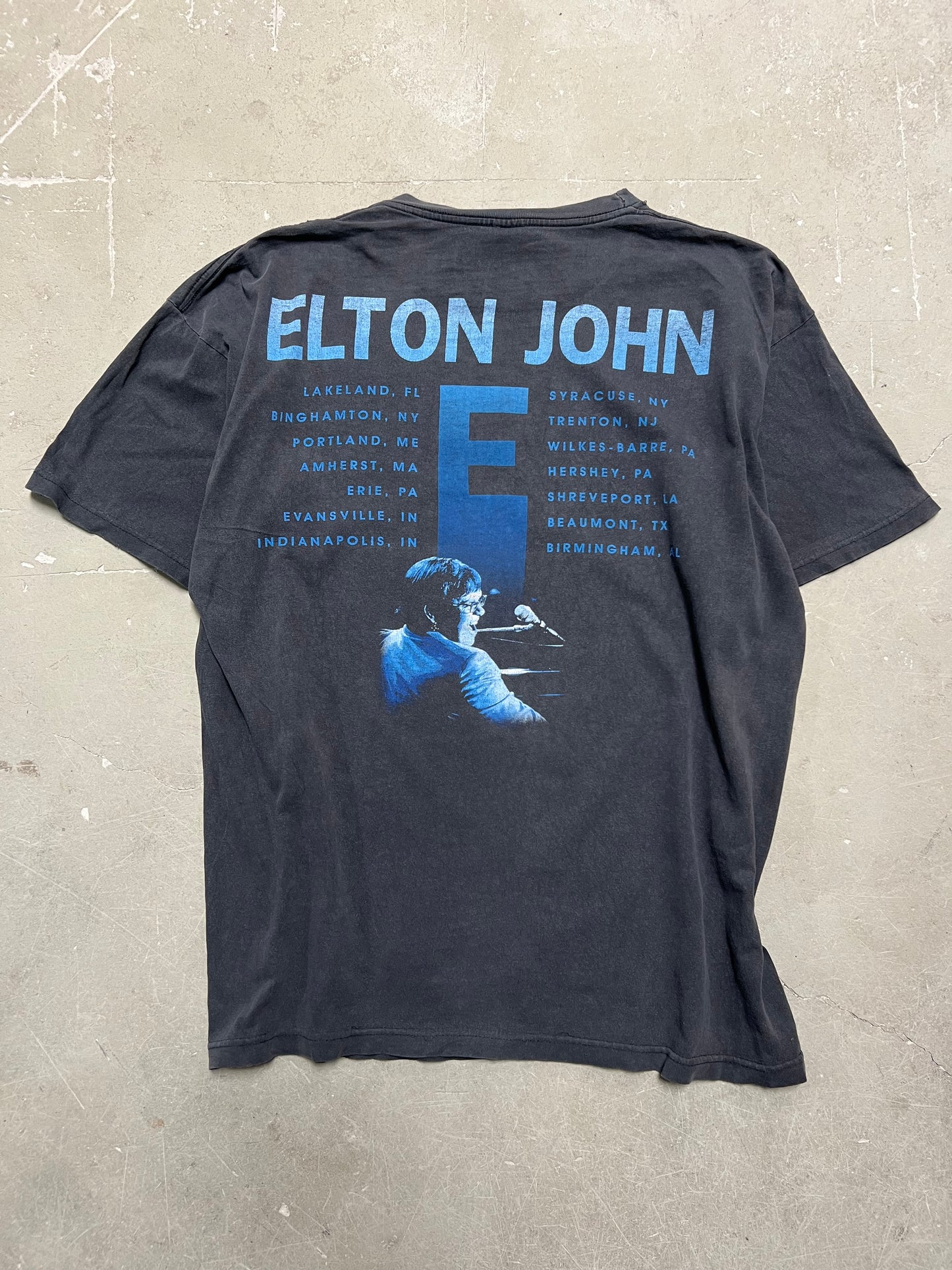 Vintage Elton John Bandshirt