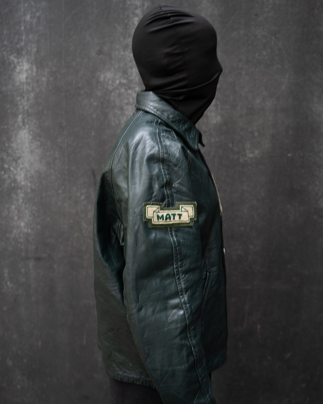 80s Leather Football Varsity