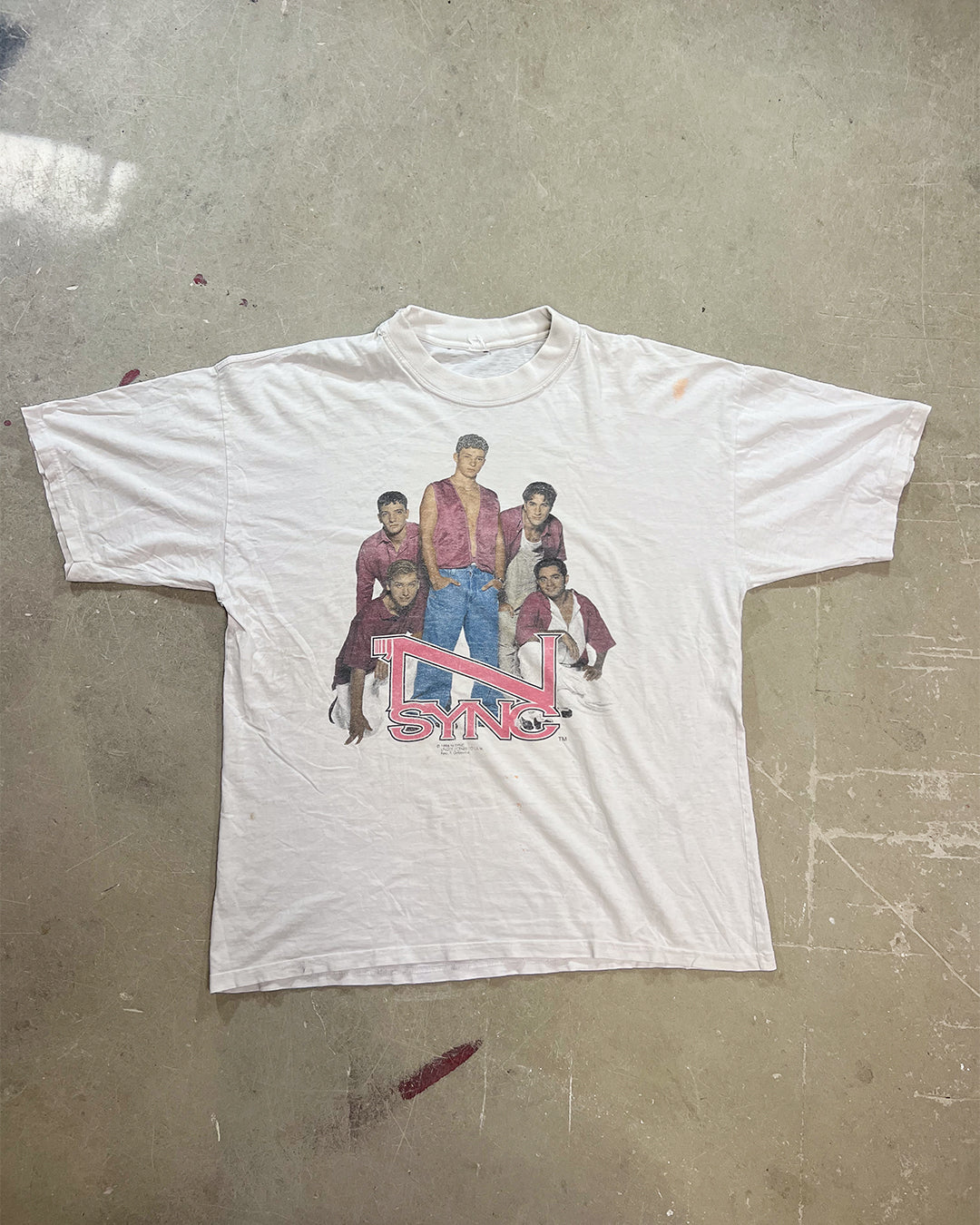 Vintage 1996 N-SYNC Band Shirt
