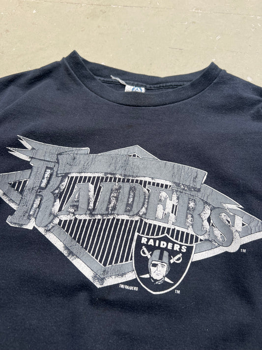 Vintage 90s Single Stitch Raiders T-Shirt