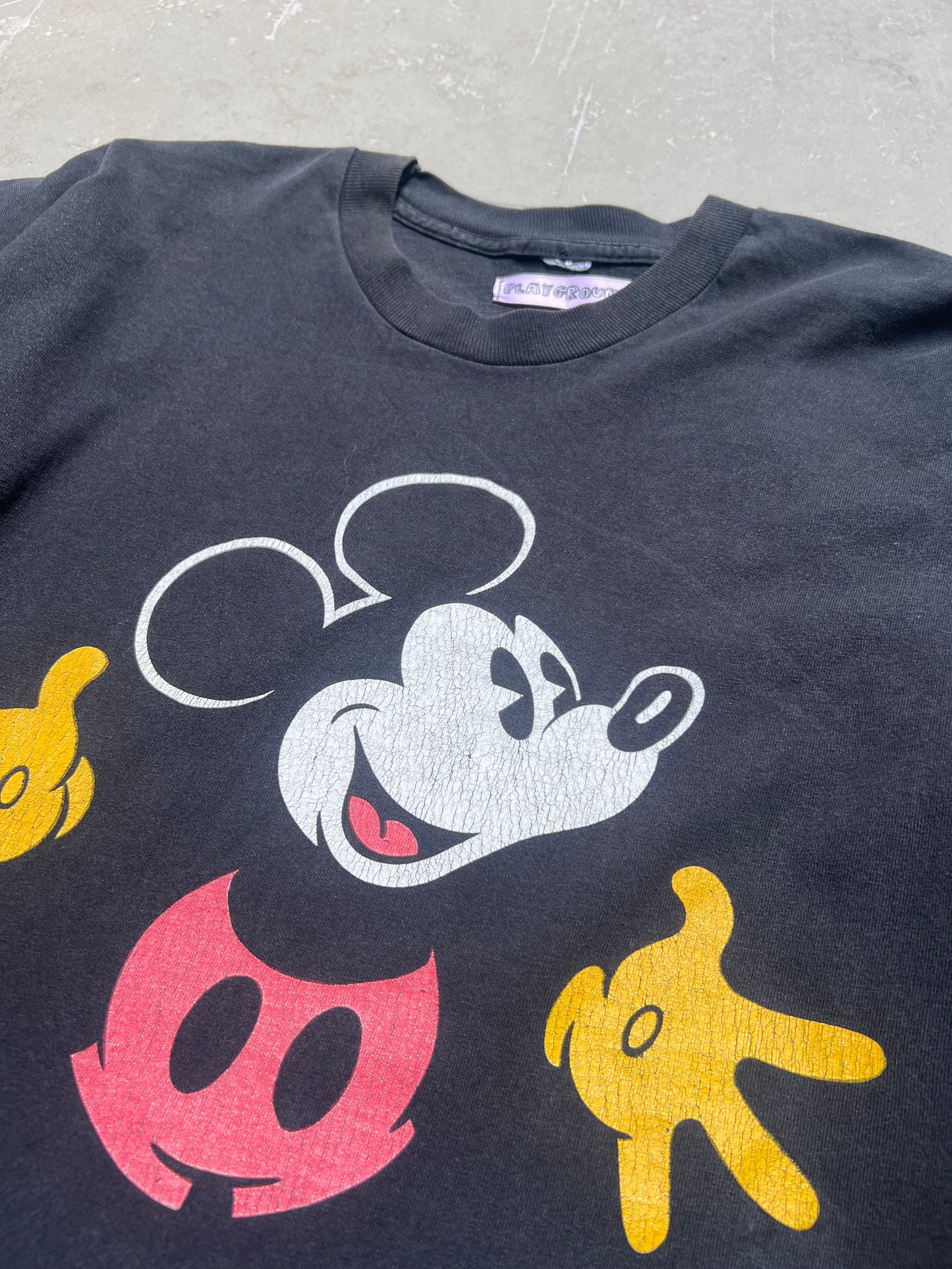 Vintage 90s Single-Stitch Mickey Mouse