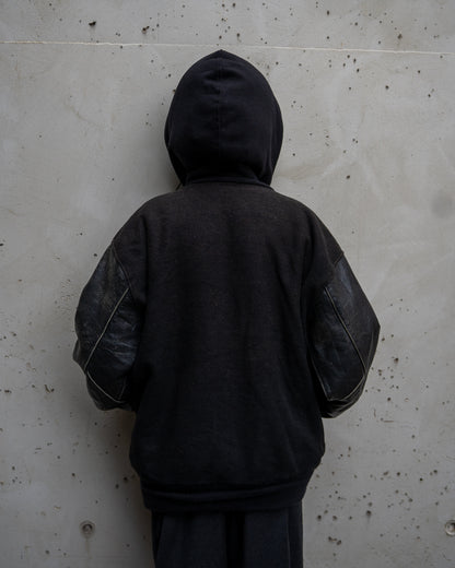 Billy Bob Leather Varsity Jacket